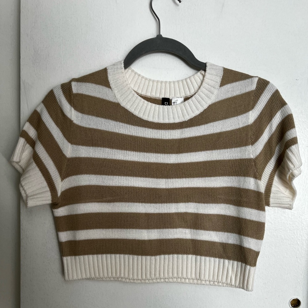 H&M Knit Crop Sweater Top